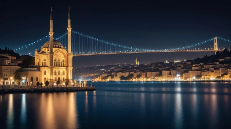 اماكن سياحية في اسطنبول ليلا
