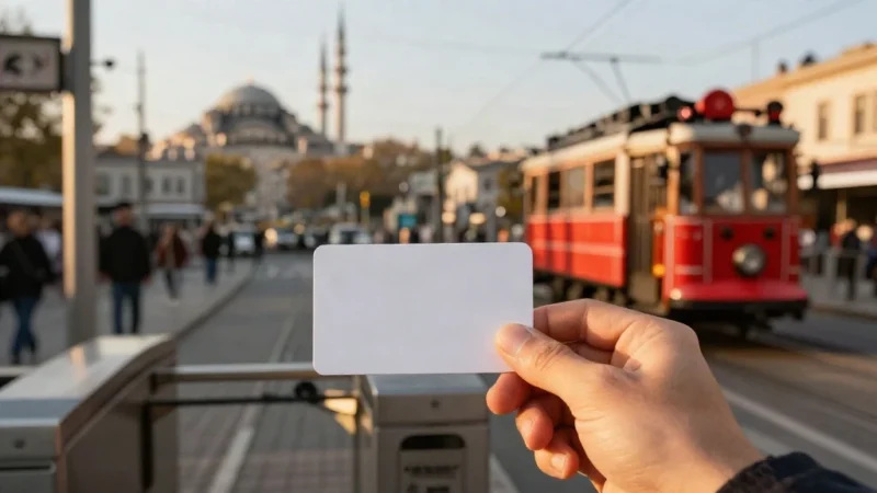 بطاقة المواصلات في اسطنبول