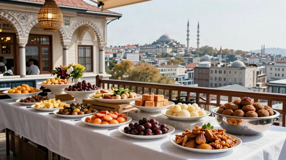 بوفيه فطور تركي مفتوح اسطنبول