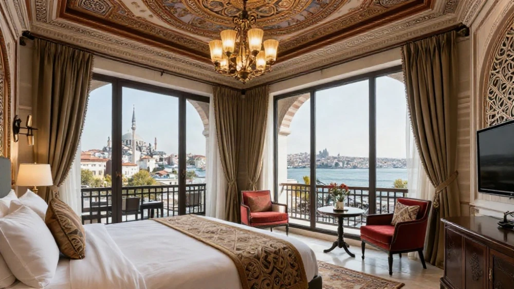 غرف فندق ماريوت شيشلي الفاخرة
